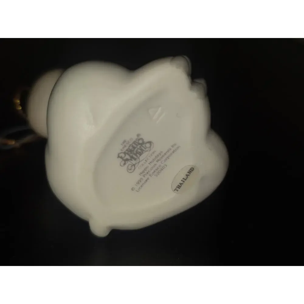 Precious Moments Hippo Holly Days Christmas Ornament Enesco 520403